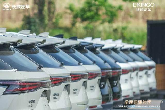 二代哈弗枭龙MAX·建国哈弗·集中交付试